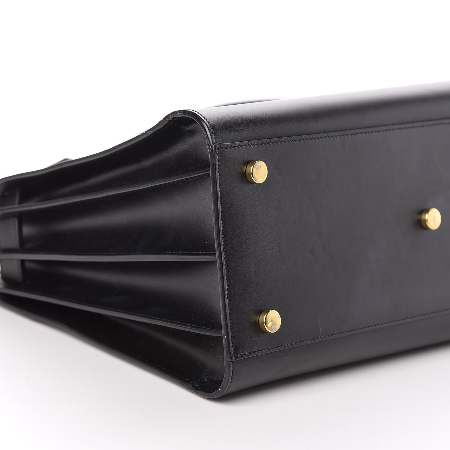 Calfskin Small Sac De Jour Black