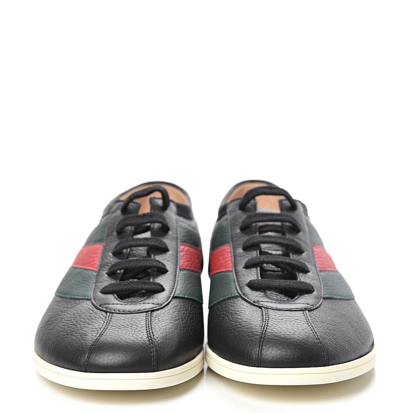 Calfskin Mens Falacer Sneakers 8.5 Nero Black
