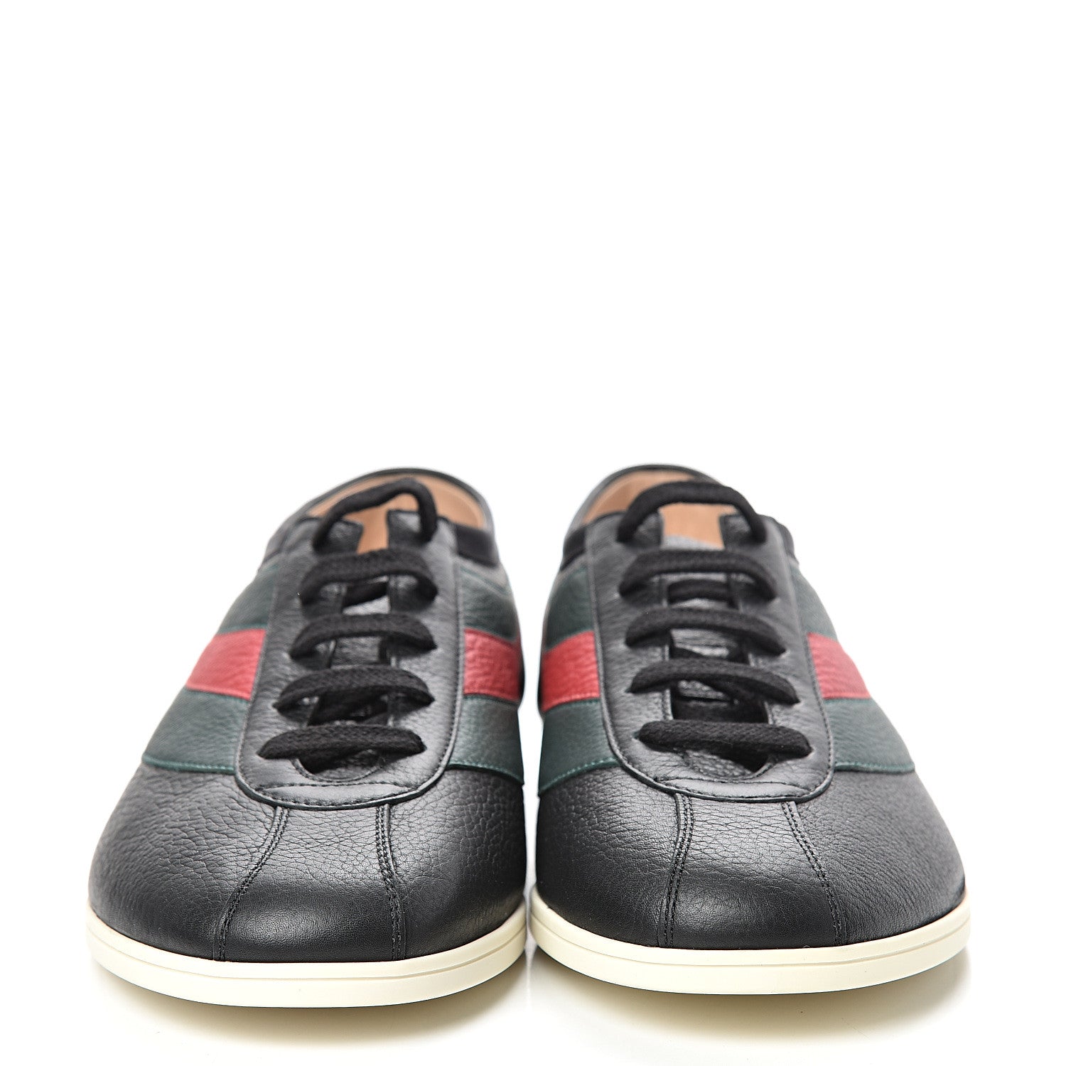 Gucci Calfskin Mens Falacer Sneakers 8.5 Nero Black 2 of 10
