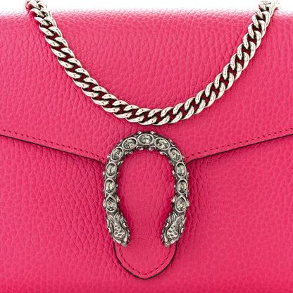 Gucci Dollar Calfskin Crystal Mini Dionysus Chain Wallet Box Pink 8 of 11