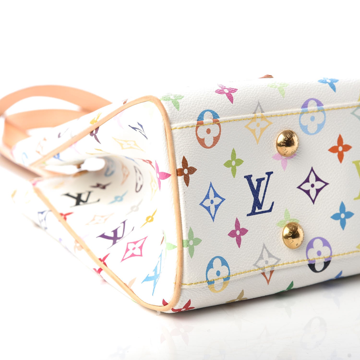 Louis Vuitton Monogram Multicolor Aurelia MM White 8 of 9