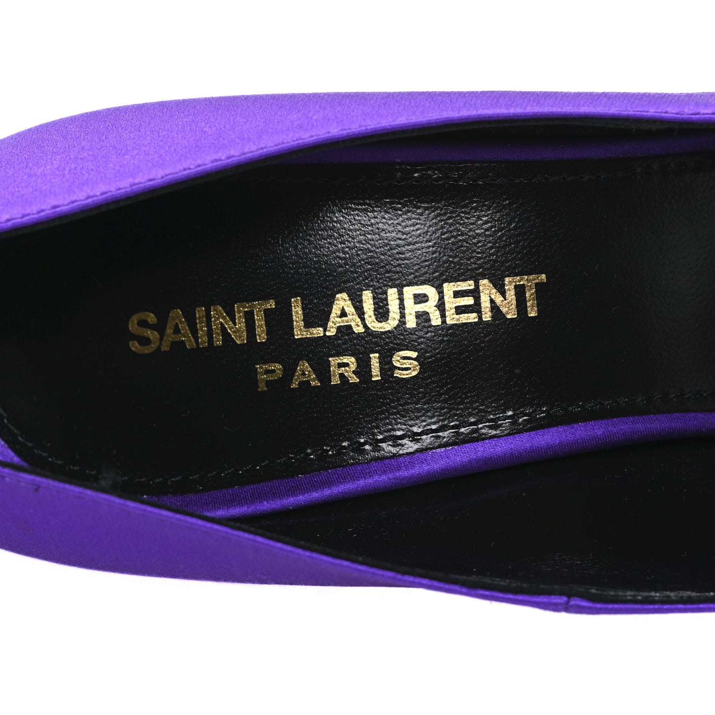 Satin Crepe Marylin 110 Pumps 35.5 Violet