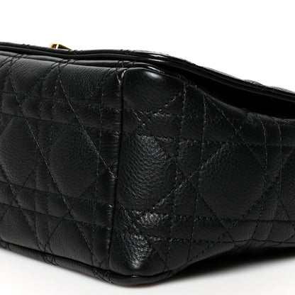 Christian Dior Calfskin Cannage Medium Caro Bag Black 10 of 10