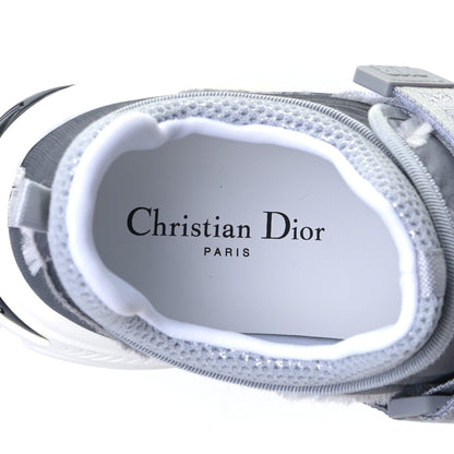 Christian Dior Technical Fabric Nylon Camouflage Womens D-Wander Sneakers 38.5 Silver 13 of 16