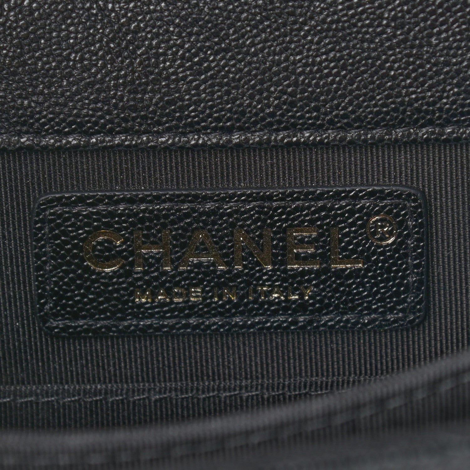 Chanel Caviar Quilted North South Boy Flap Black 6 of 9