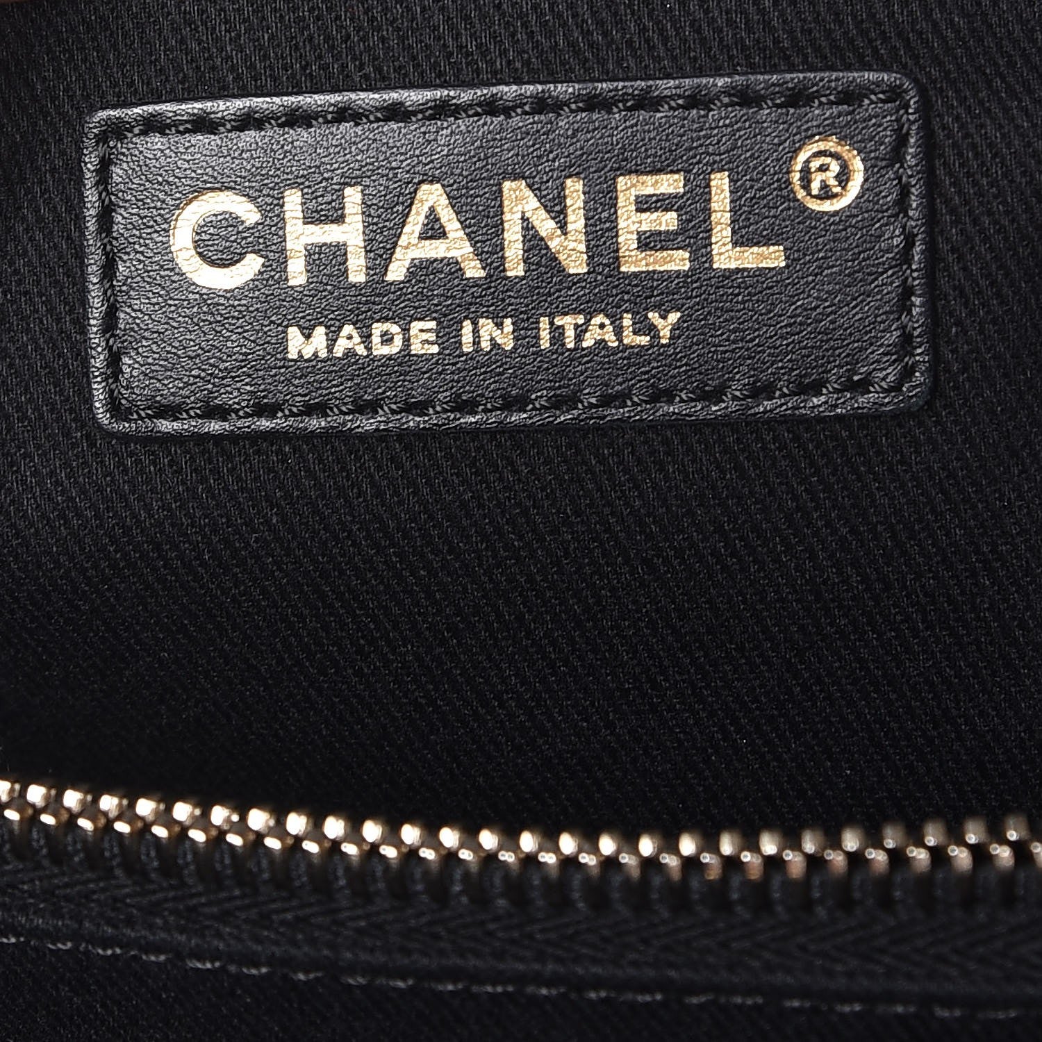 Chanel Caviar Large Shopping Tote Black 7 of 9