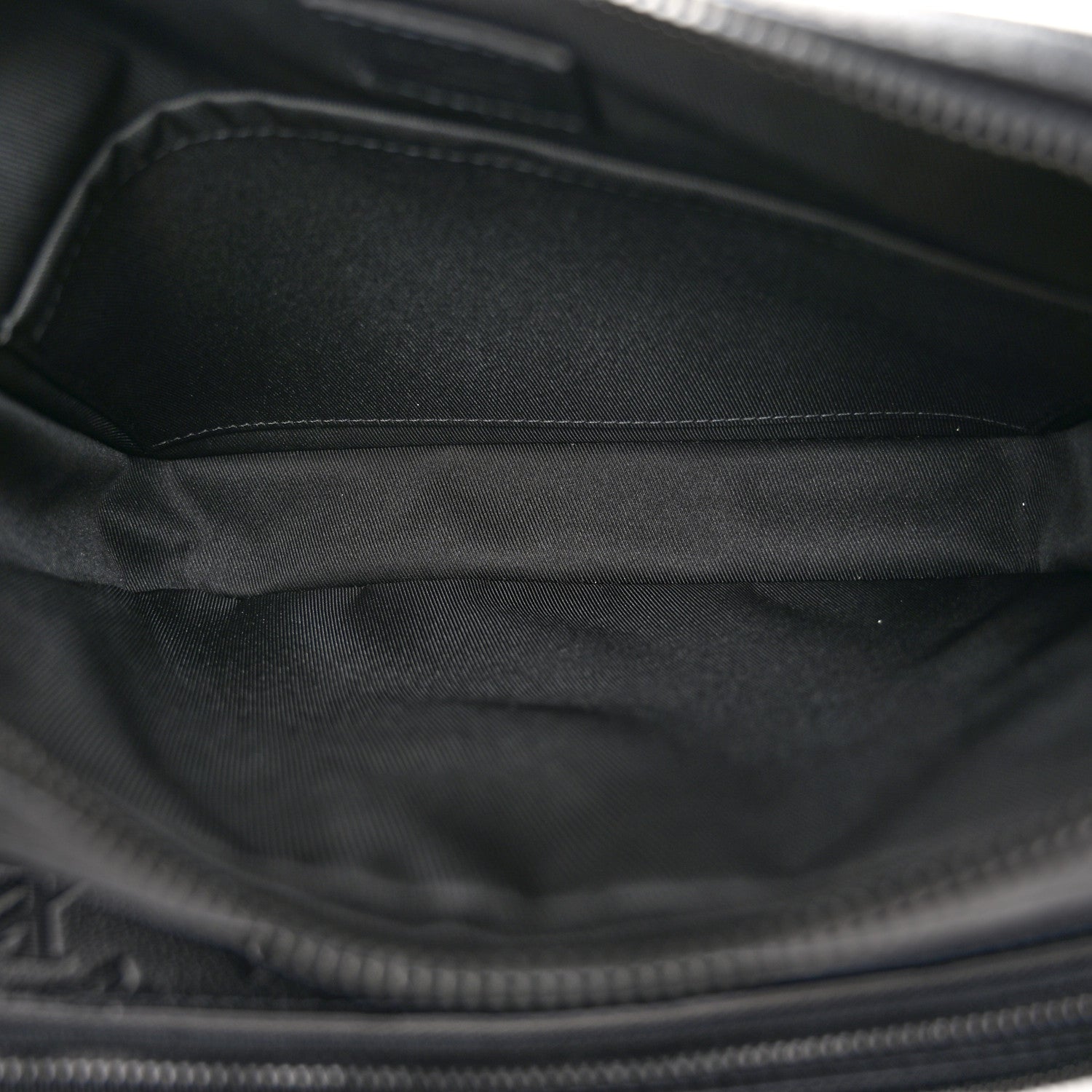 Louis Vuitton Calfskin Monogram Shadow Trio Messenger Black 5 of 10