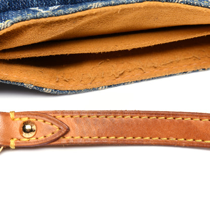Louis Vuitton Monogram Denim Mini Pleaty Blue 20 of 20