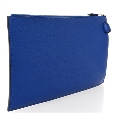 Hermes Togo Cabavertige 24 Pouch Bleu Electrique 3 of 6