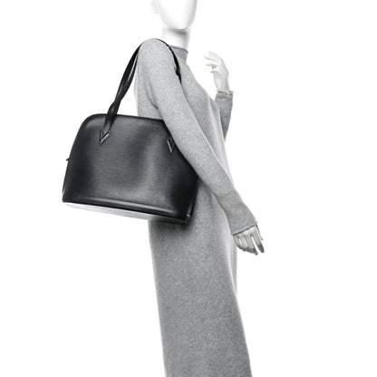 Louis Vuitton Epi Lussac Black 2 of 13