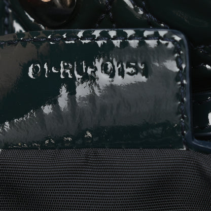 Christian Dior Patent Cannage Large Lady Dior Green 7 of 9