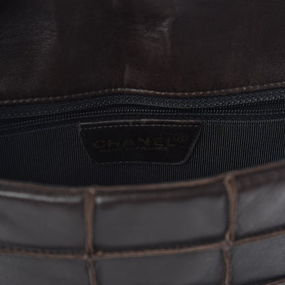 Chanel Lambskin Medium Patchwork Mademoiselle Single Flap Brown 6 of 11