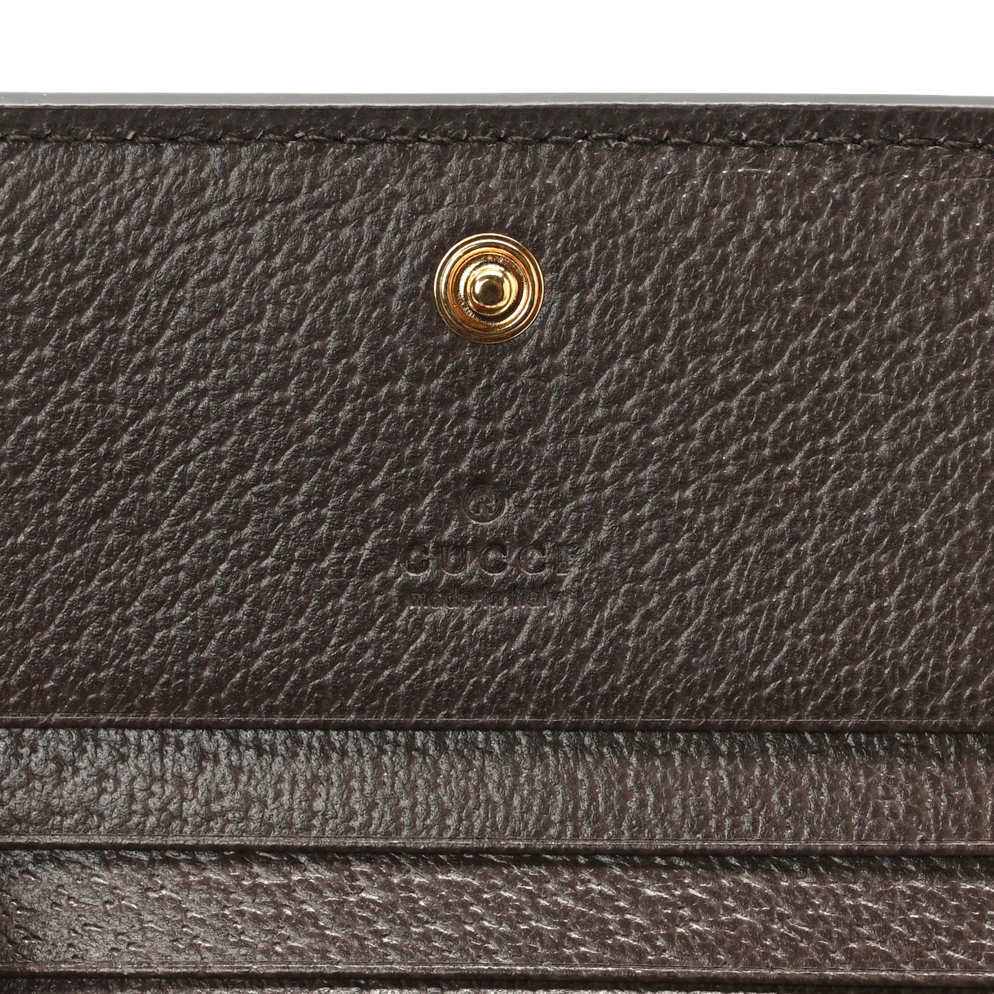 GG Supreme Monogram Web Ophidia Card Case Beige New Acero