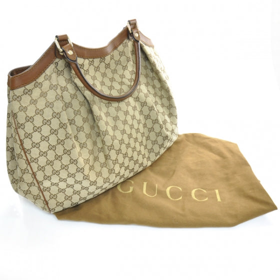Monogram Large Sukey Brown