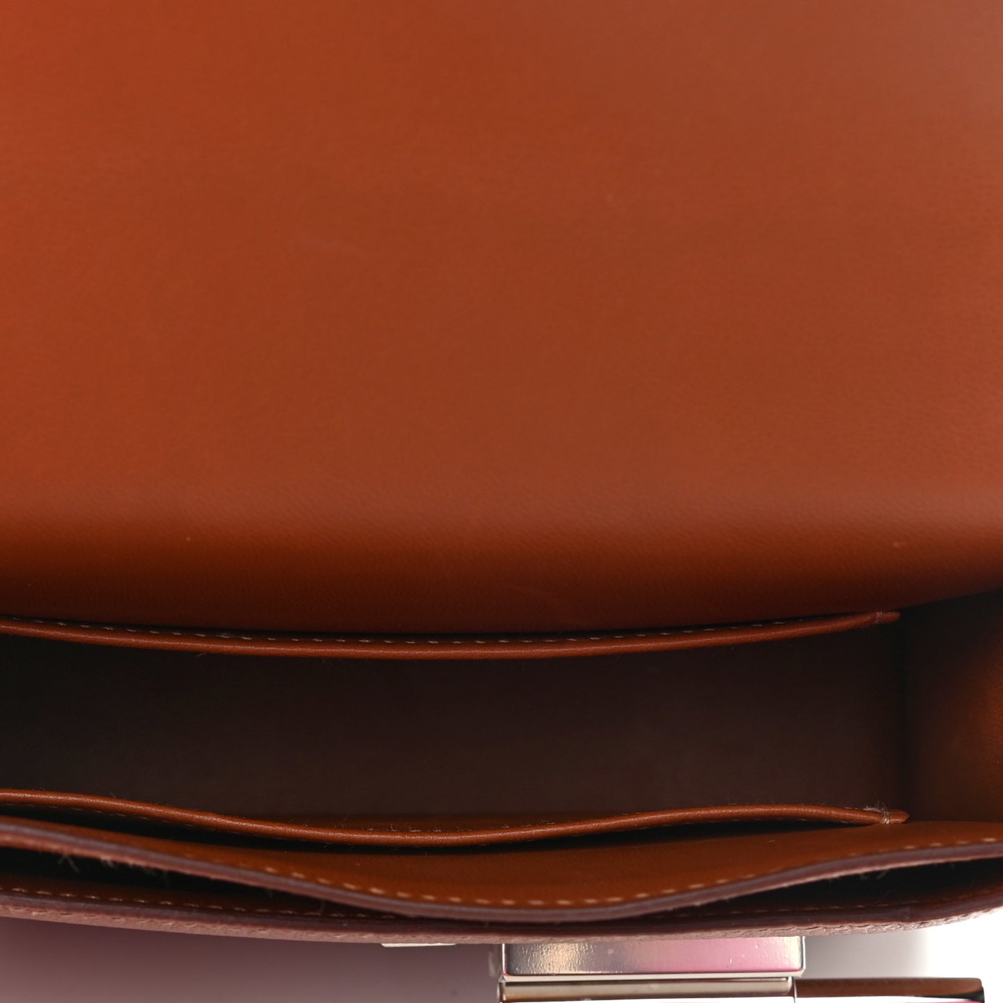 Chevre Mysore Mini Verrou Large Strap Bag Gold