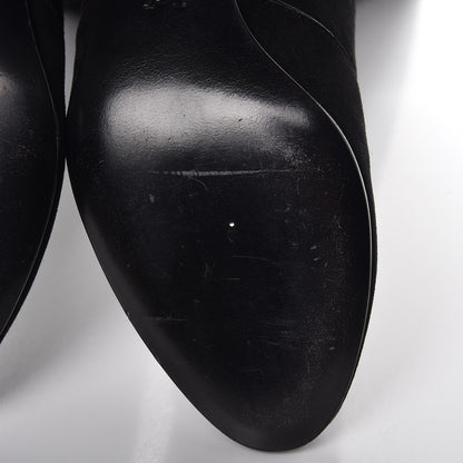 Louis Vuitton Suede Masterclass High Boots 38 Black 9 of 10