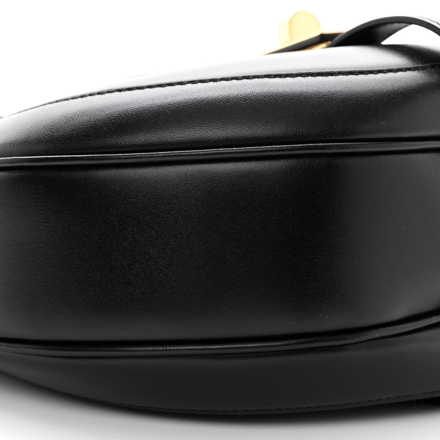 Satinated Calfskin Medium Besace 16 Black