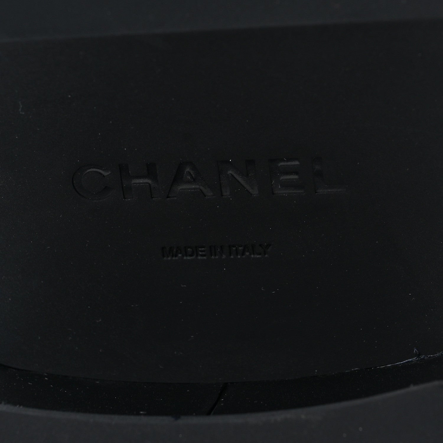 Chanel Calfskin CC Platform Loafers 36 Black 7 of 8