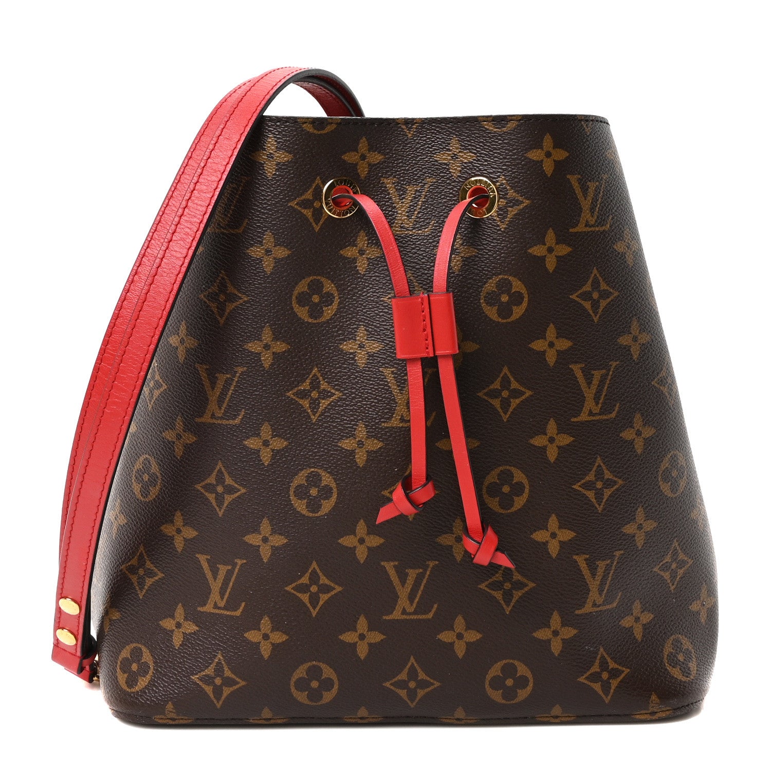 Louis Vuitton Monogram Neonoe MM Coquelicot 1 of 9