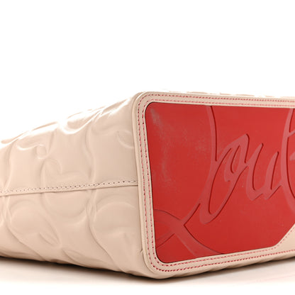 Christian Louboutin Nappa Embossed East West Cabata Tote Leche 10 of 12