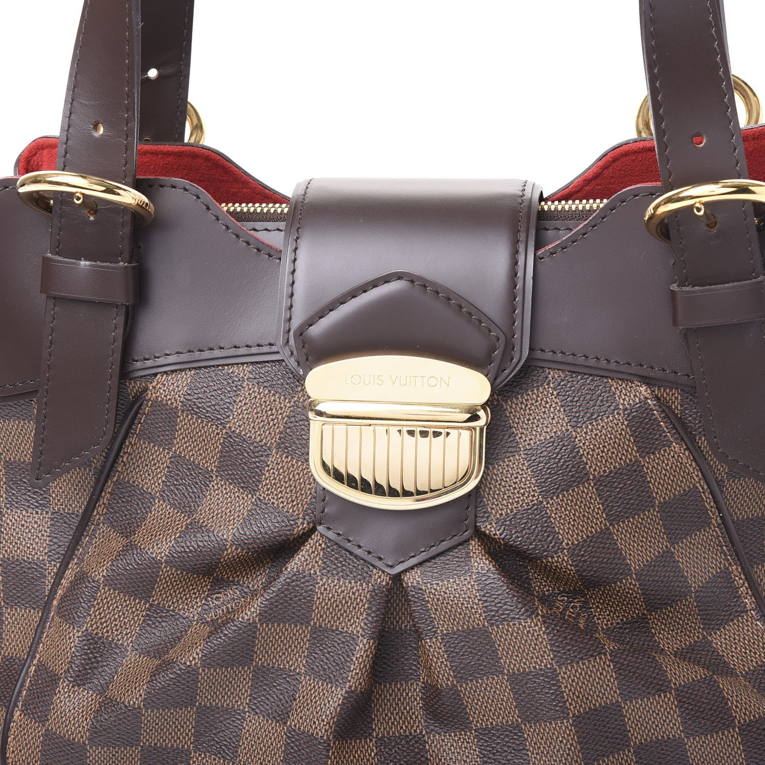 Louis Vuitton Damier Ebene Sistina PM 6 of 8