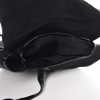 Christian Dior Nylon Saddle Bag Black 5 of 12