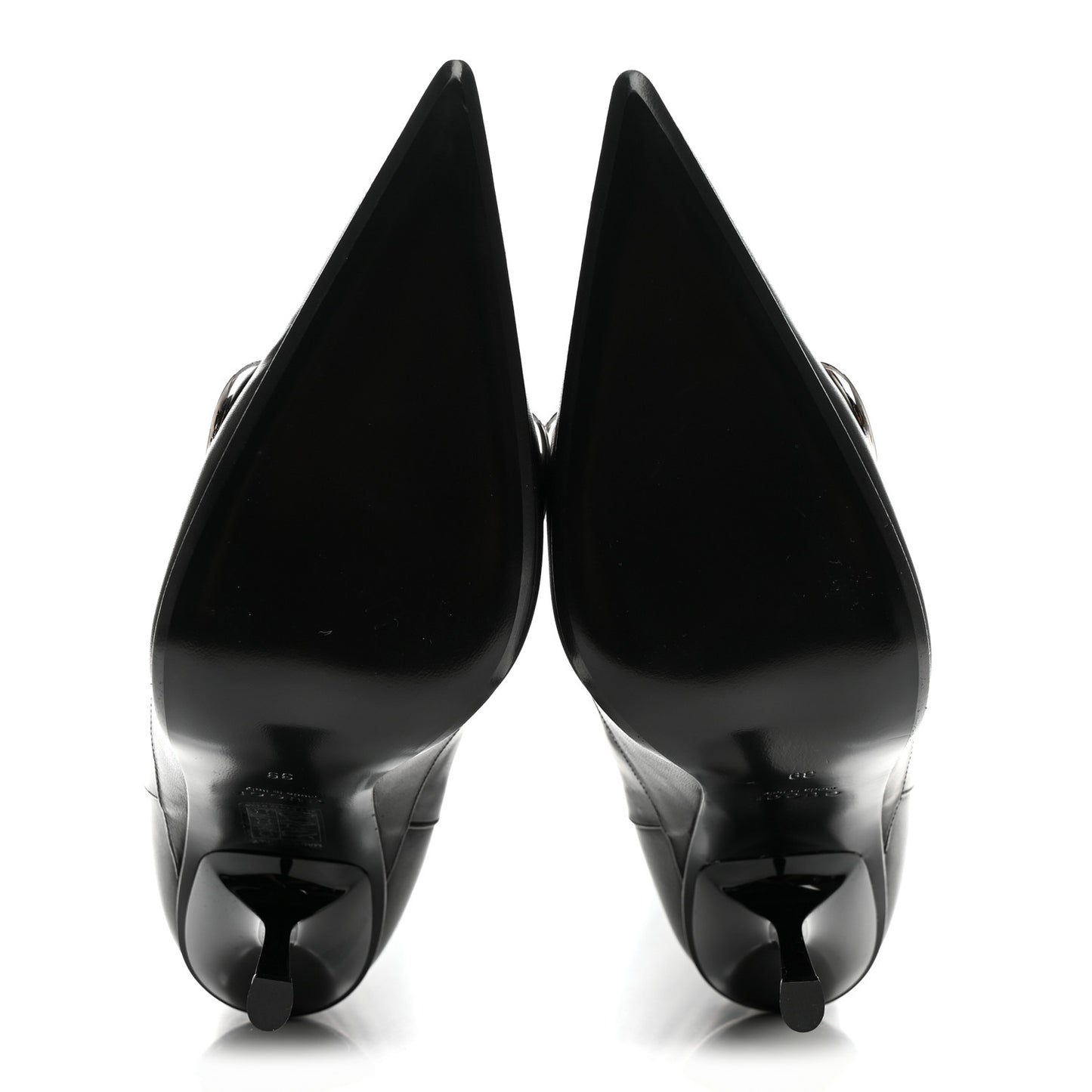 Nappa Boulevard Horsebit Knee High Boots 39 Black