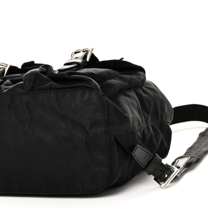 Prada Nylon Vela Small Backpack Black 9 of 9