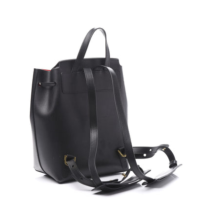 Mansur Gavriel Calfskin Mini Backpack Bag Black Flamma 2 of 11