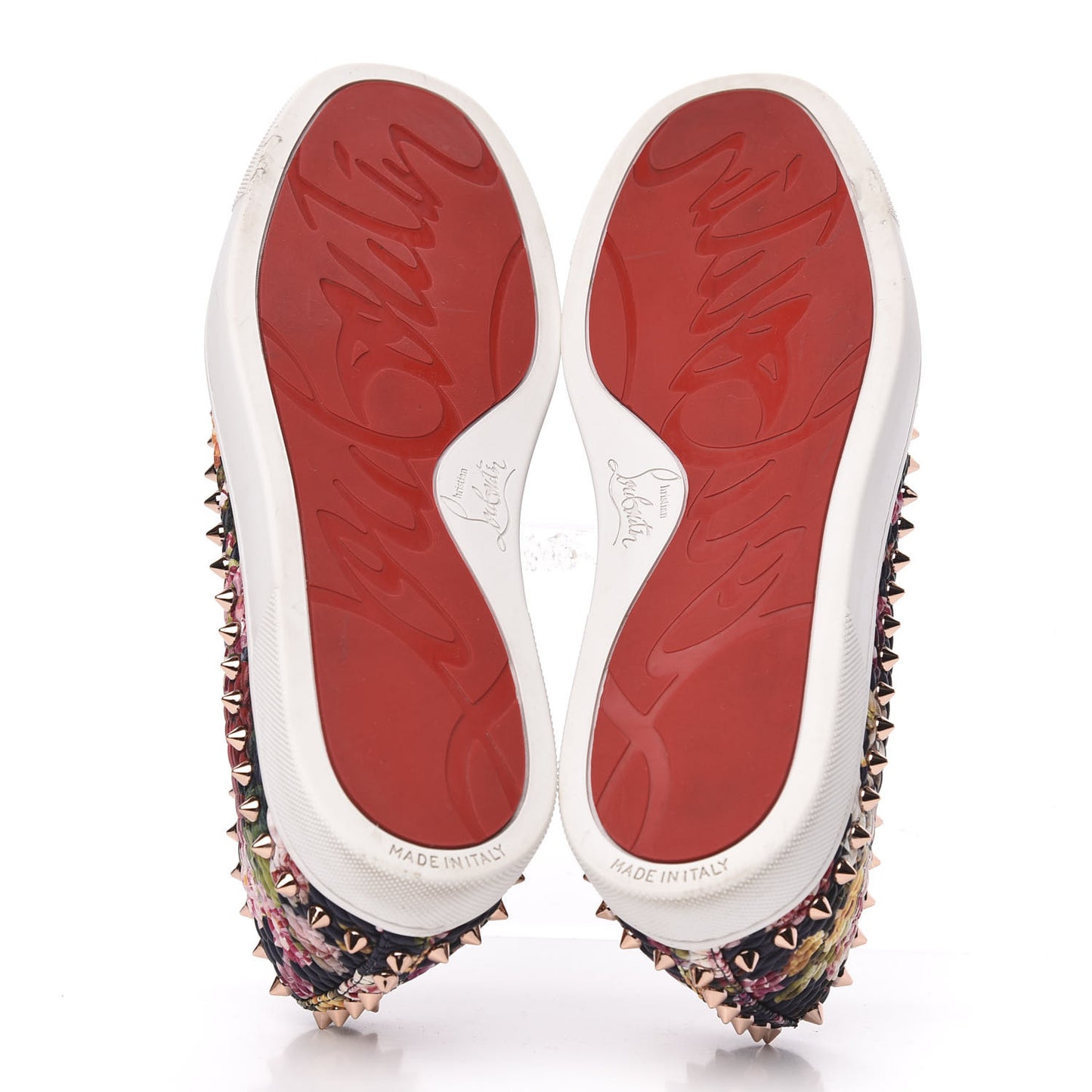 Tissu Baigneause Spikes Womens Pik Boat Flat Sneaker 40 Multicolor Rame