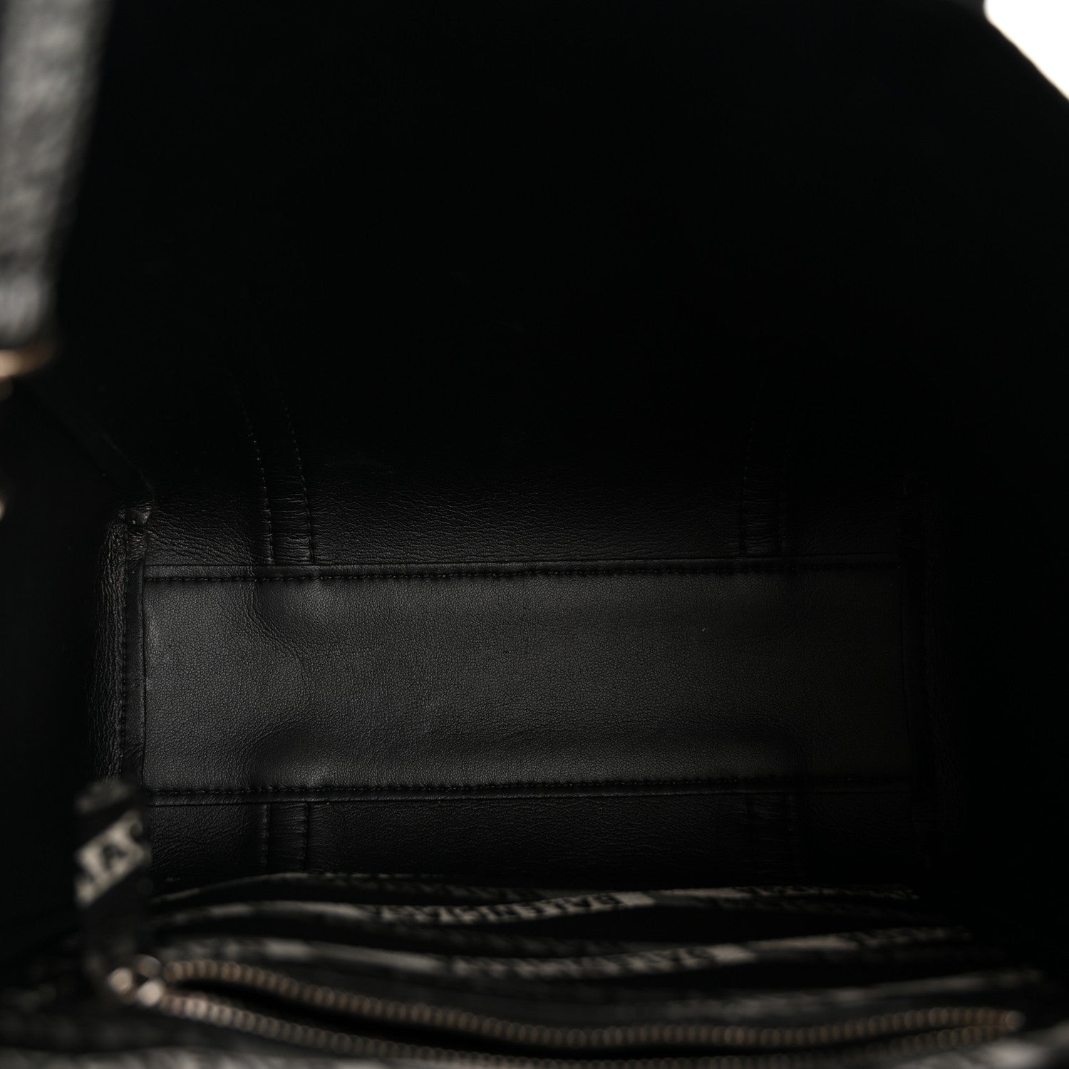 Balenciaga Coated Canvas Losange Monogram XXS Tote Black Grey 5 of 12