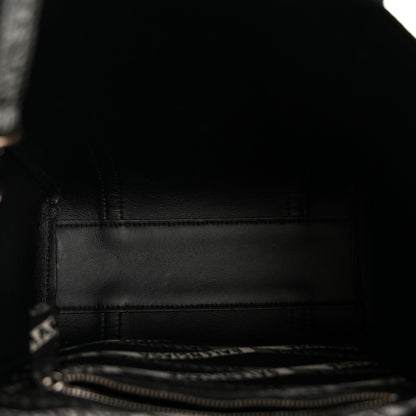 Balenciaga Coated Canvas Losange Monogram XXS Tote Black Grey 5 of 12