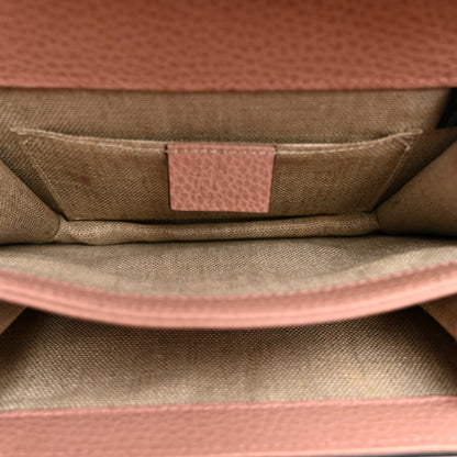 Gucci Dollar Calfskin Small Interlocking G Shoulder Bag Soft Pink 5 of 10