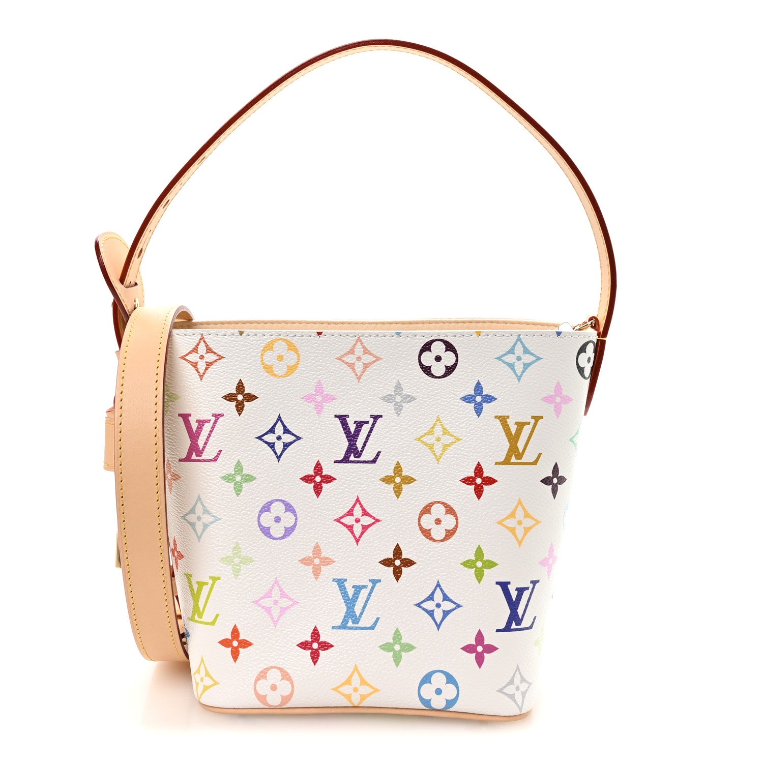 Louis Vuitton LV x TM Monogram Multicolor All In BB White 1 of 11
