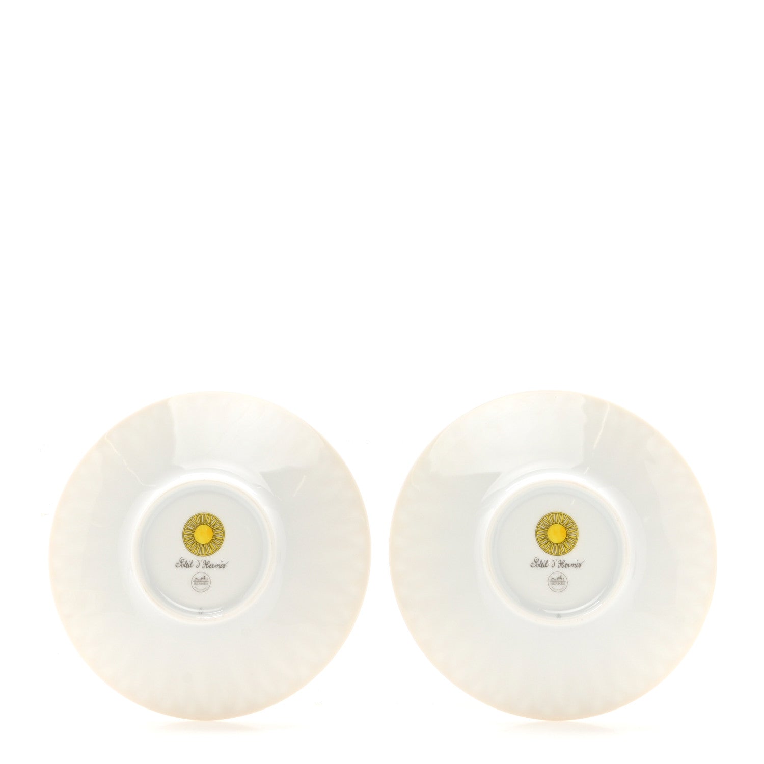 Hermes Porcelain Soleil d'Hermes Breakfast Cup And Saucer Set Of 2 6 of 11