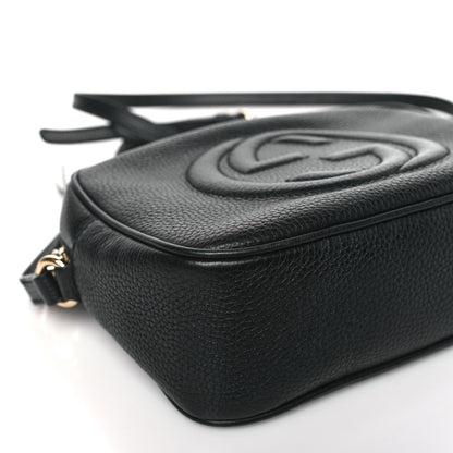 Gucci Pebbled Calfskin Small Soho Disco Bag Black 8 of 10