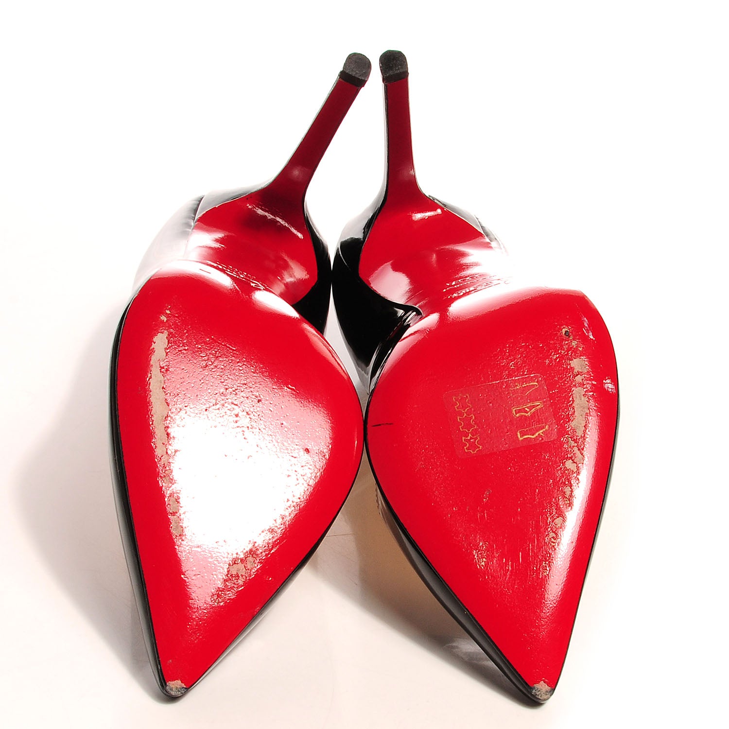 Christian Louboutin Patent Pigalle 120 Pumps 39.5 Black 5 of 7
