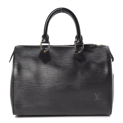Louis Vuitton Epi Speedy 25 Black 1 of 12