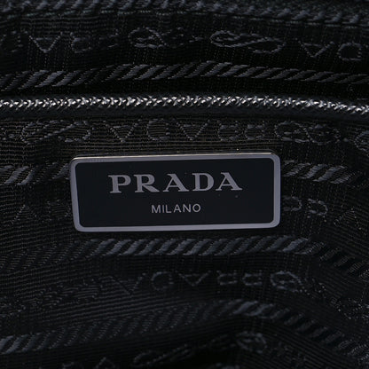 Prada Tessuto Nylon Saffiano Small Vela Messenger Black 6 of 8