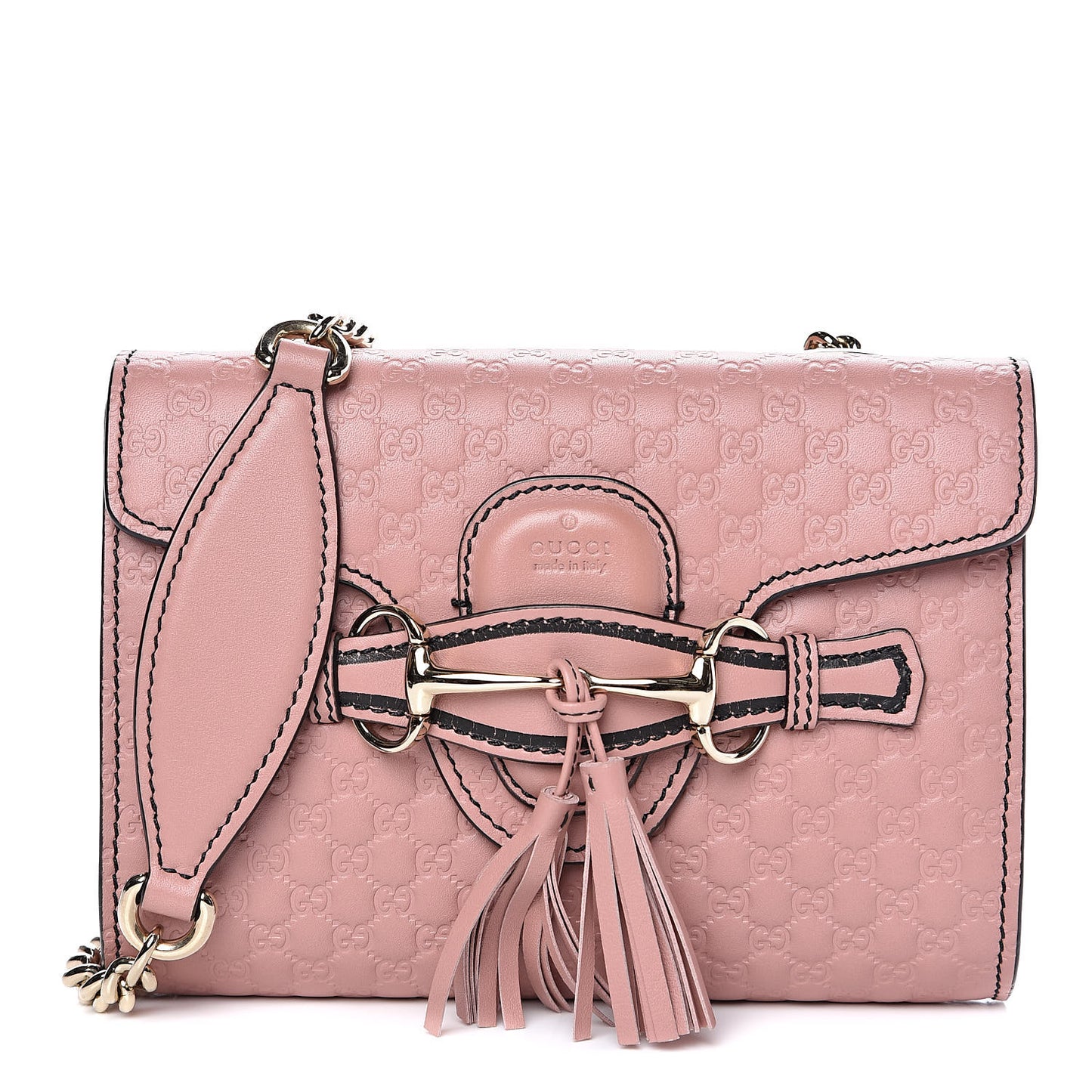 Microguccissima Mini Emily Shoulder Bag Soft Pink