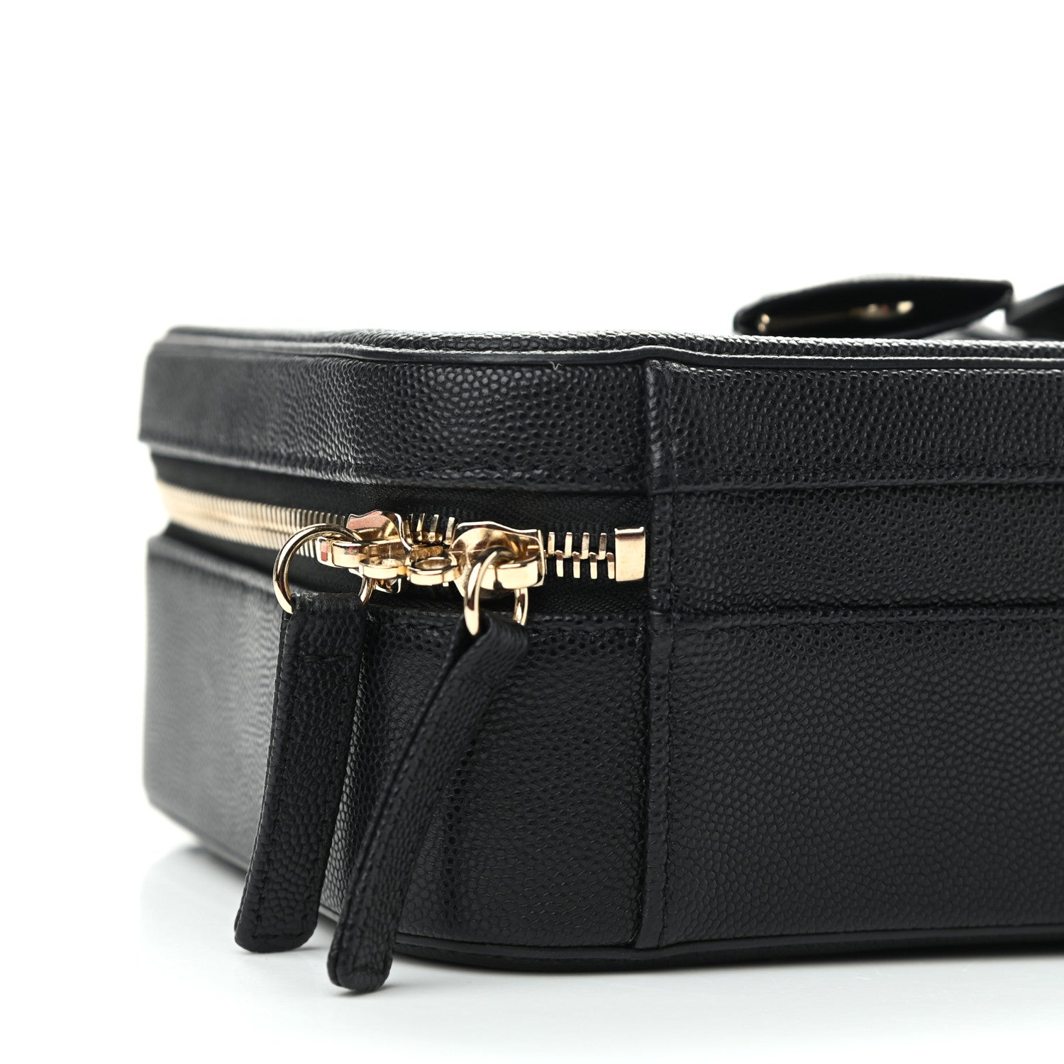 Chanel Caviar Quilted Medium CC Filigree Vanity Case Black 9 of 12