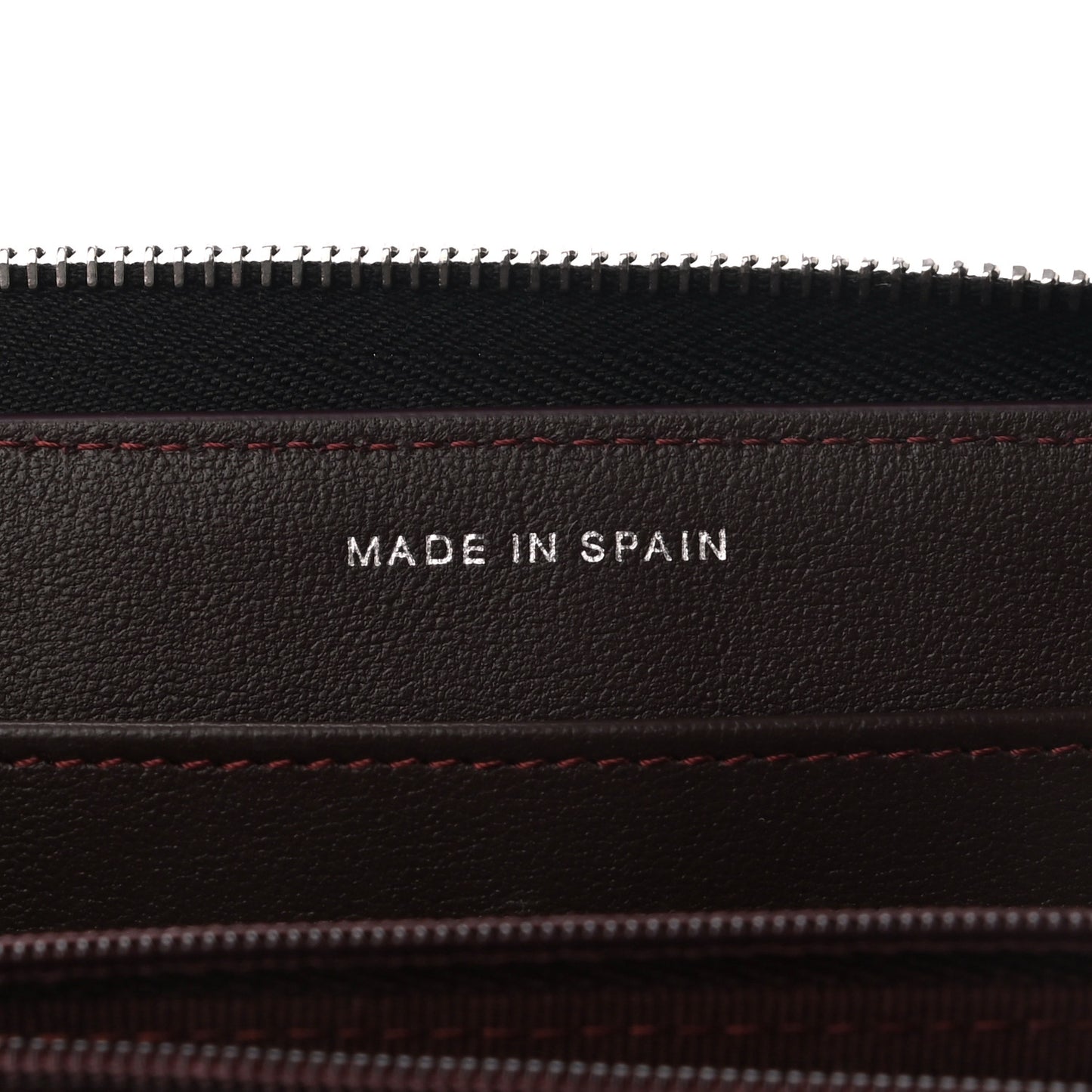 Lambskin Quilted Large Gusset Zip Around Wallet Black