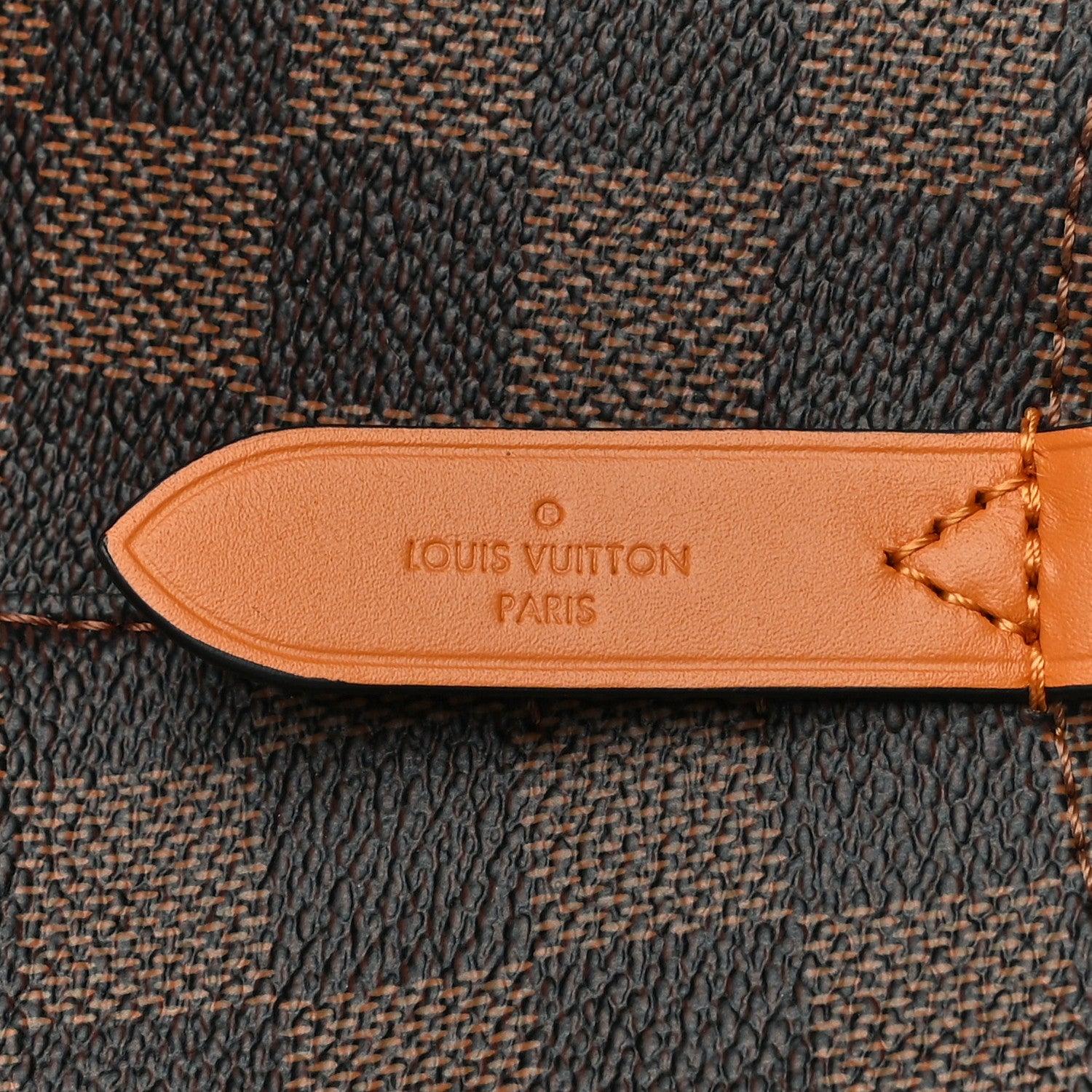 Louis Vuitton Damier Ebene Neonoe MM Safran 6 of 10