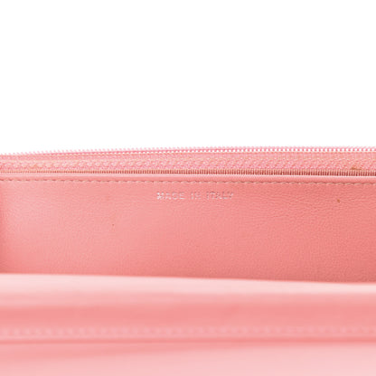 Chanel Patent Quilted Wallet On Chain WOC Coral 7 of 13