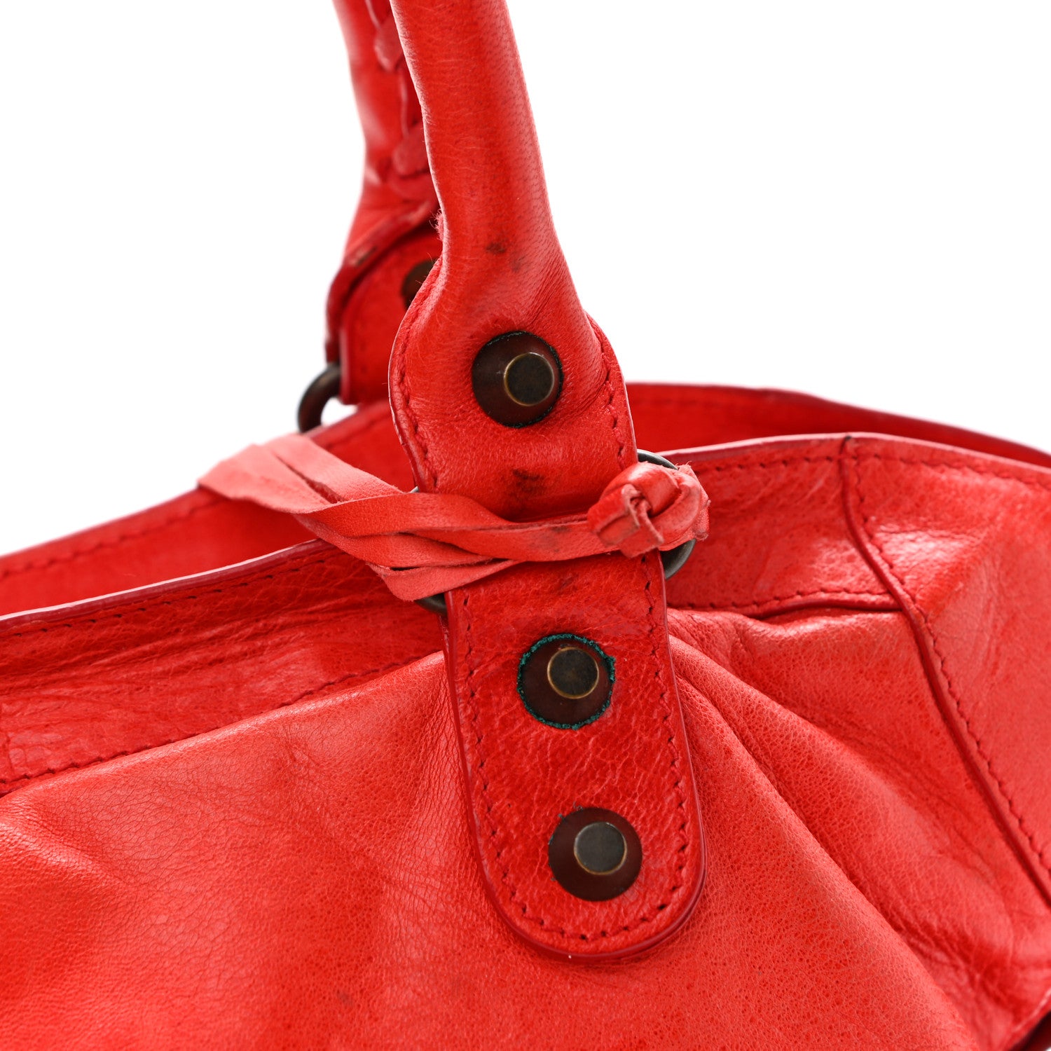 Balenciaga Agneau Classic Hardware City Vermillion 12 of 23