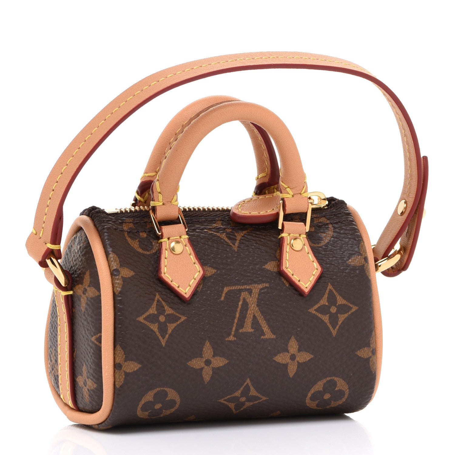 Louis Vuitton Monogram Micro Speedy Bag Charm 3 of 6