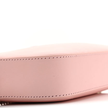 Gucci Dollar Calfskin Enamel Monochrome Super Mini GG Marmont Chain Shoulder Bag Light Pink Blue 9 of 10