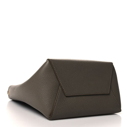 Celine Soft Grained Calfskin Small Sangle Bucket Bag Taupe 4 of 10