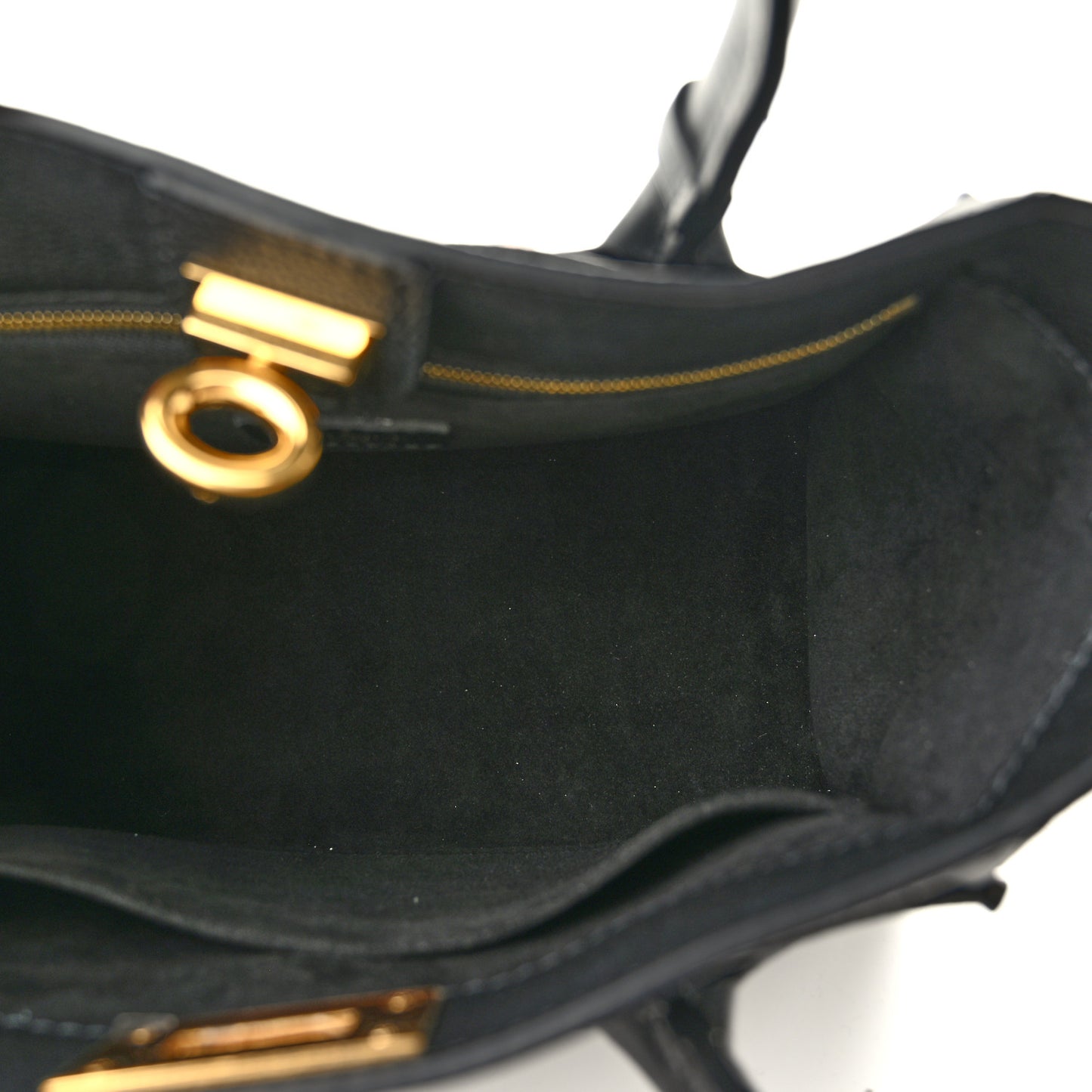 Calfskin Monogram On My Side PM Black