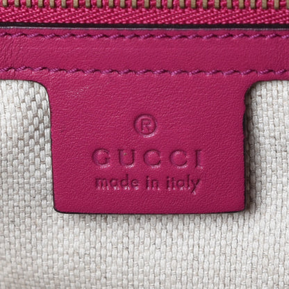 Gucci Vernice Naplack Medium Soho Shoulder Bag Bright Bouganville 8 of 11